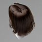 Realistic Hair XGen in Arnold, Box Shih : The hair is my first attempt at XGen,it was rendered with Arnold.