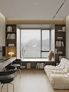 人人喊打的飘窗 摇身一变成了卡座书吧