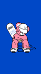 LUCA熊（LUCABEAR）时尚插画设计-古田路9号-品牌创意/版权保护平台