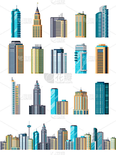 瓜~瓜~瓜采集到地标插画