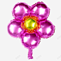 紫色花朵铝箔气球 设计图片 免费下载 页面网页 平面电商 创意素材