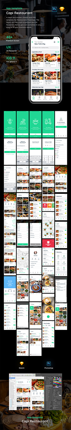 lester2采集到餐饮类 app