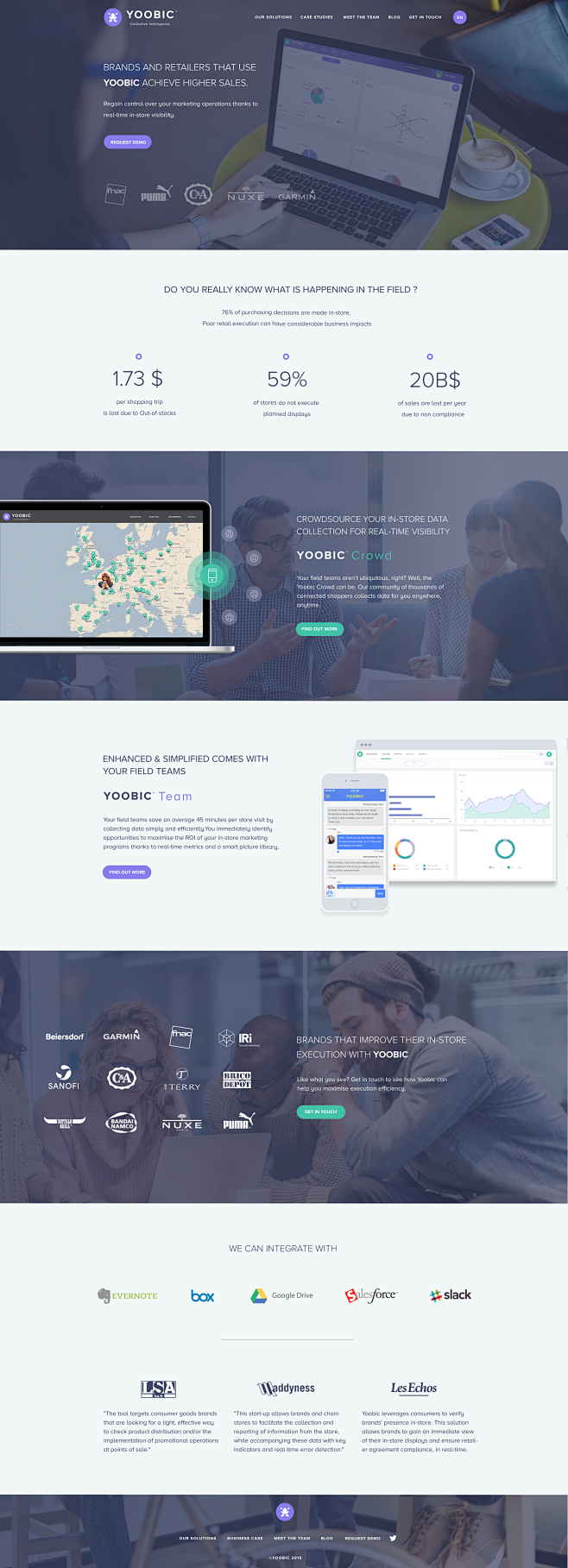 Yoobic website pro