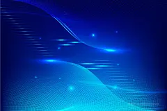 科技风系列蓝色科技-3D几何通用背景素材图片_3D图片素材-花瓣网