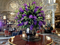 Hotel de Paris Lobby florals...magnifique: 