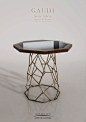 Gaudi Table - Bronze And Marble  - Pont des Arts - Monzer Hammoud - Designer - Paris -