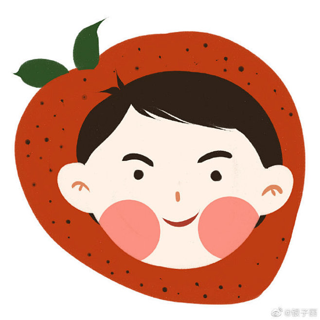 六一快乐。日抛的情侣小头像，萌萌哒