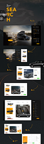 Web Design a Luxury car renting : Quadis is a car renting service characterized by its high-end vehicles. The demographic target allowed us to make an elegant and modern design, far from its competitors. Its principal value was to develop a new and more i