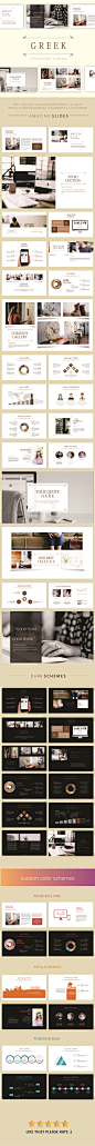 Greek PowerPoint Template - Business PowerPoint Templates