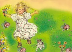 天真烂漫的孩子们，来自西班牙艺术家Lisi Martin插画作品 儿童 国外插画 图片 孩子 手绘 插画 | 爱图小站 oi22.com