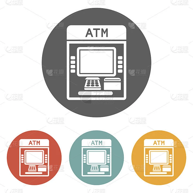 atm图标素材-花瓣网