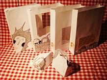 手绘纸袋   【图站】http://ww...