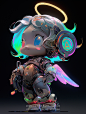 Art toys 艺术公仔,盲盒公仔,doll 设计，手办 (462)