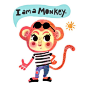 Happy New Year 新年快乐
Happy Monkey Year 猴年