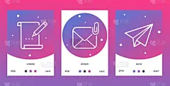 电子邮件,铅笔,信封,绘画插图,附着的,轮廓,计算机图标,矢量
