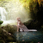 How to Create an Outdoor Fantasy Manipulation in Photoshop : Learn how to create this photo manipulation using a combo of different stock photos and artworks. You’ll learn how to create a soft photo effect, add moss to rocks, and enhance a pool of water w