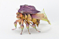 日本艺术家 Hiroshi Shinno 利用树脂、丙烯等材料制作的仿真昆虫  |  hiroshishinno.com
