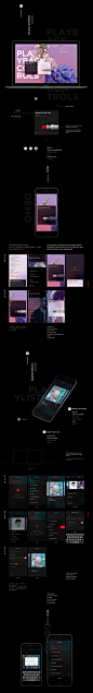 NEXT Music Player - App Design