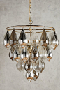 Slide View: 2: Clustered Droplet Chandelier