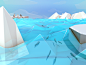 Low poly nature on Behance