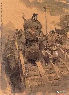 戴敦邦经典作品《水浒传》欣赏_连环画 : 戴敦邦，中国画画家，江苏镇江人。1956年毕业于上海第一师范学校。连环画《陈胜吴广》1978年获联合国教科文组织亚洲文化中心野间插图二等奖。《逼上梁山》、《红楼梦故事》分别获1981年第二届、1986年第三届…