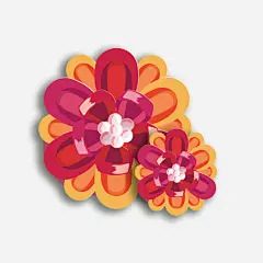 3D微立体纸雕中国传统花卉高清素材 3D 3D微立体纸雕矢量中国传统花卉剪纸免费下载 中国传统剪纸 中国传统花卉剪纸 传统节日花卉剪纸 古代人物剪纸 微立体 春节 粉红色 纸雕 免抠png 设计图片 免费下载