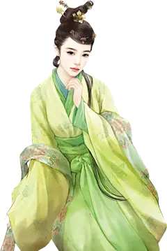 【免抠PNG素材篇】PNG手绘美女帅哥人物素材 15 - 浪漫人生 - .