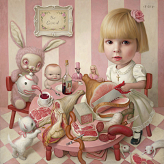 Fish-G采集到【插画师】Mark Ryden