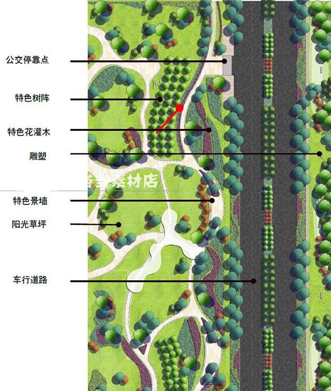 2017道路绿化景观设计方案文本案例素材...