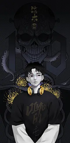 作者很懒系列-日常瞎鸡儿画系列-幻想中的自己系列
日常午休瞎涂绘画 
主角：七个木星人 1 2 3 4 5 6 7
世界：柒木精神世界
工具：PS 手绘板
执笔画蜉蝣的木星人敬上∠(｀ω´*)敬礼 #绘画日常#画画#原创插画#板绘