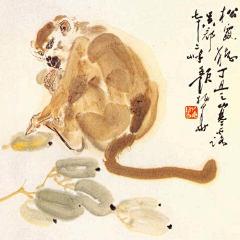 画中自有千千解采集到书画中国_近当代_集千二