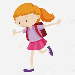 奔跑的的青春活力女学生 设计图片 免费下载 页面网页 平面电商 创意素材