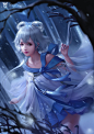 ●《VOCALOID》洛天依 叁乔居作品 动漫美少女 二次元同人手绘 插画漫画