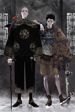 zoe咯采集到插画