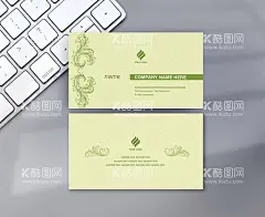 绿色名片  - 源文件下载【酷图网】名片,名片模板,名片设计,时尚名片,大气名片,简约名片,公司名片,业务名片,经理名片,酒店名片,绿色名片,