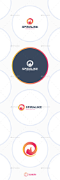 螺旋像商标字母O -符号标志模板Spiral Like Logo - Letter O - Symbols Logo Templates文摘、博客、圈子、沟通、公司、咨询公司,创意,设计,设计师,手指,火,网络,ipad,像媒体,最少,极简主义运动,力量,幻灯片,专业,服务社会,社会媒体,解决方案,螺旋,工作室,科技,龙卷风 abstract, blogging, circle, communication, company, consulting, corporate, creative, design