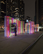 hou de sousa's iridescent ziggy installation opens in new york