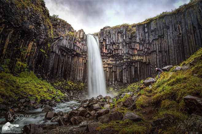 Svartifoss waterfall...