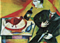 Marc_Chagall,_1911-12,_The_Drunkard_(Le_saoul),_1912,_oil_on_canvas._85_x_115_cm._Private_collection