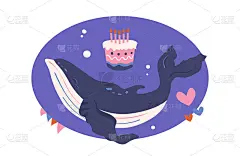 生日快乐,鲸鱼!