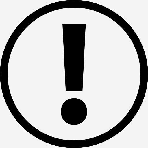 感叹号一个圆圈内图标 https://88ICON.com 标志 警告 错误