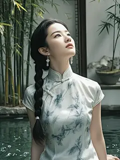 美女壁纸︳牡丹旗袍女神真的美翻了 - 小红书