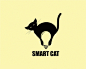 智能猫LOGO 黑猫 宠物猫 灯泡 能源 节能 智能 猫咪 商标设计  标志 logo 国外 外国 国内 品牌