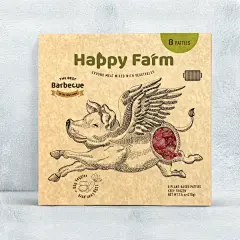 获奖作品 | 快乐农场肉类包装设计 - 小红书