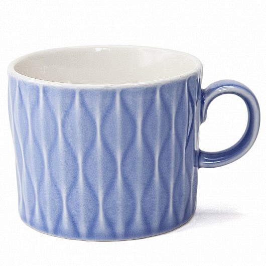 蓝色380ml咖啡杯 北欧风尚系列