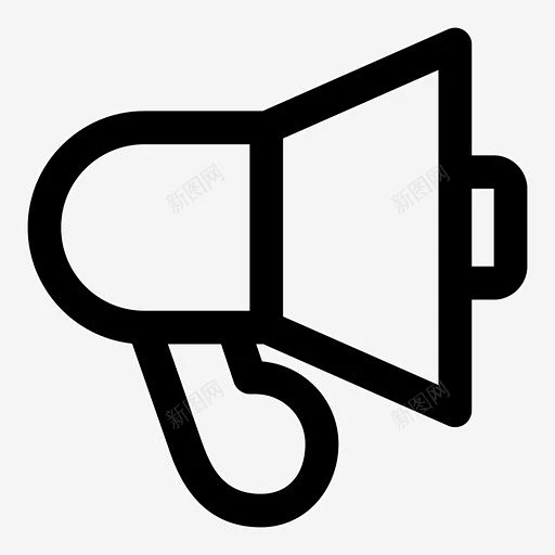 扩音器毛茸茸的大声的图标 说话的 icon 标识 标志 UI图标 设计图片 免费下载 页面网页 平面电商 创意素材-花瓣网