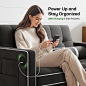 Amazon.com: Marsail Sofa Bed, 3-in-1 Pull Out Couch with USB Charging, Storage Pockets & Adjustable Backrest, Sleeper Sofa for Small Spaces, Easy Conversion, Couch for Living Room or Office : Home & Kitchen