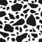 花瓣素材_抽象向量自然背景。手绘无缝模式。时尚插图黑白纹理_131440324