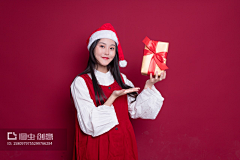 我就想叫木头人采集到新年女性新年拜年白底人像