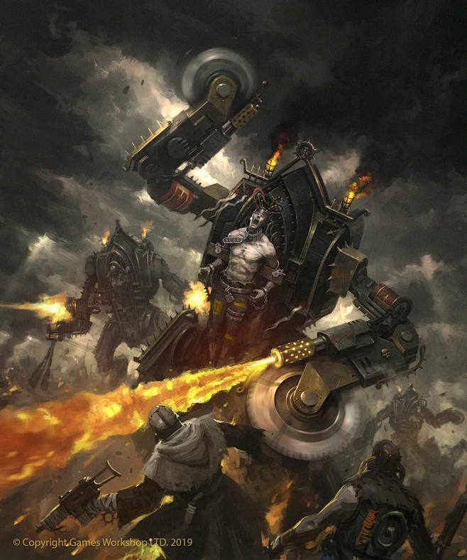 Warhammer 40k: Sisters of Battle - Penitent Engine-花瓣网